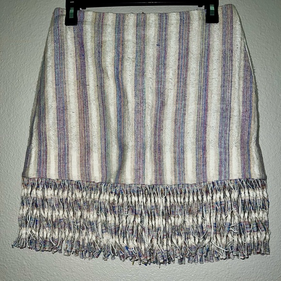 Alexis FRINGED VICHY SKIRT SET top is a small skirt is a medium🩵 - Picture 7 of 9
